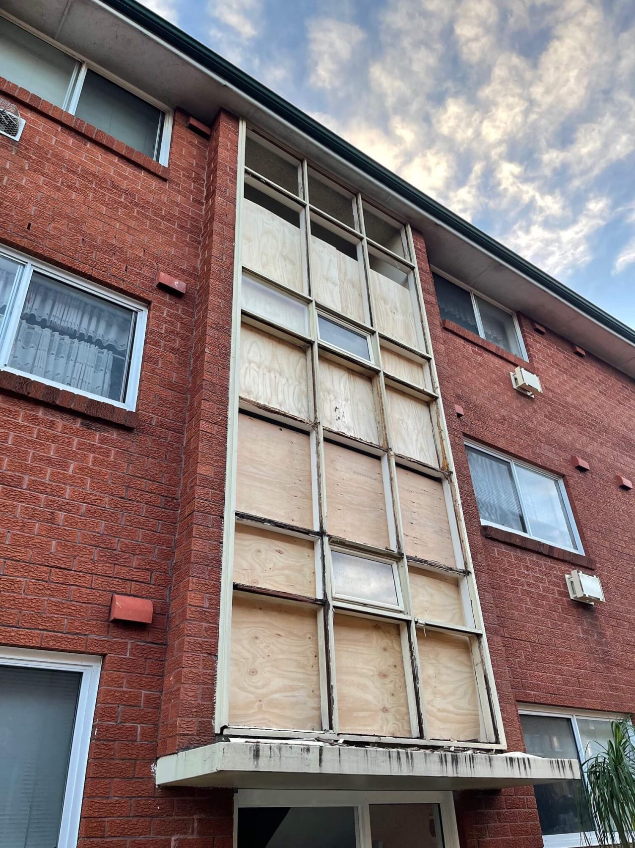 Custom Stairwell Window Replacement